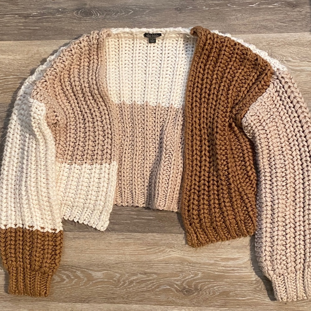 ☀️end of summer sale☀️ Wild Fable Chunky Knit Color-block Sweater